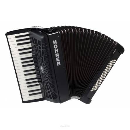 HOHNER BRAVO III 80 CZARNY AKORDEON KLAWISZOWY + POKROWIEC