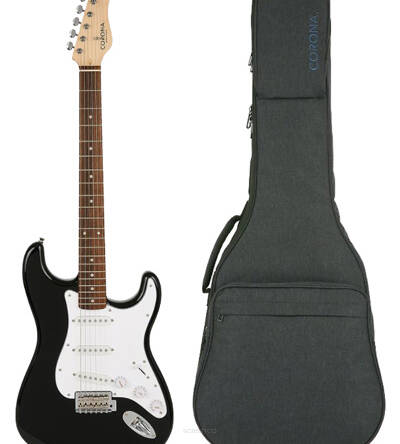 CORONA CLASSIC ST L-BLK gitara elektryczna
