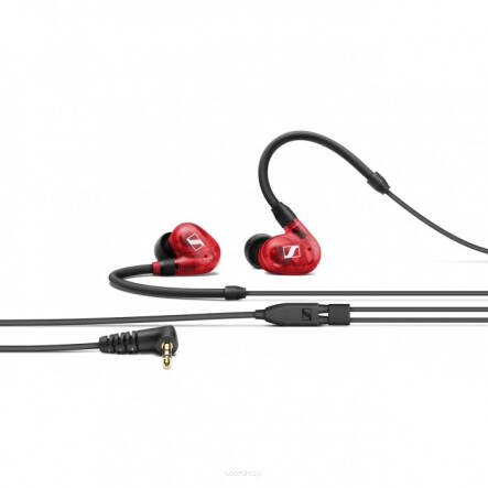 Sennheiser IE 100 PRO RED - SŁUCHAWKI MINIATUROWE DOKANAŁOWE czerwone 