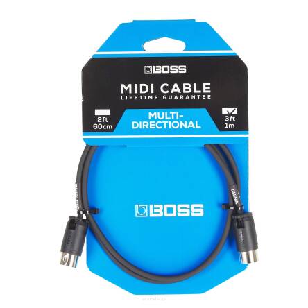 BOSS BMIDI-PB3 kabel MIDI 1m