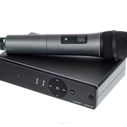 Sennheiser XSW 1-835-A - mikrofon bezprzewodowy dla wokalistów i prowadzących imprezy. Zakres częstotliwości 548-572 MHz