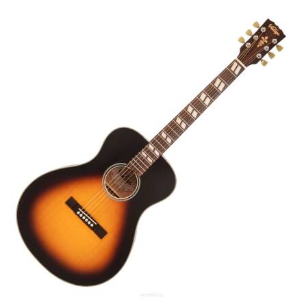 VINTAGE VE130VSB gitara elektro-akustyczna