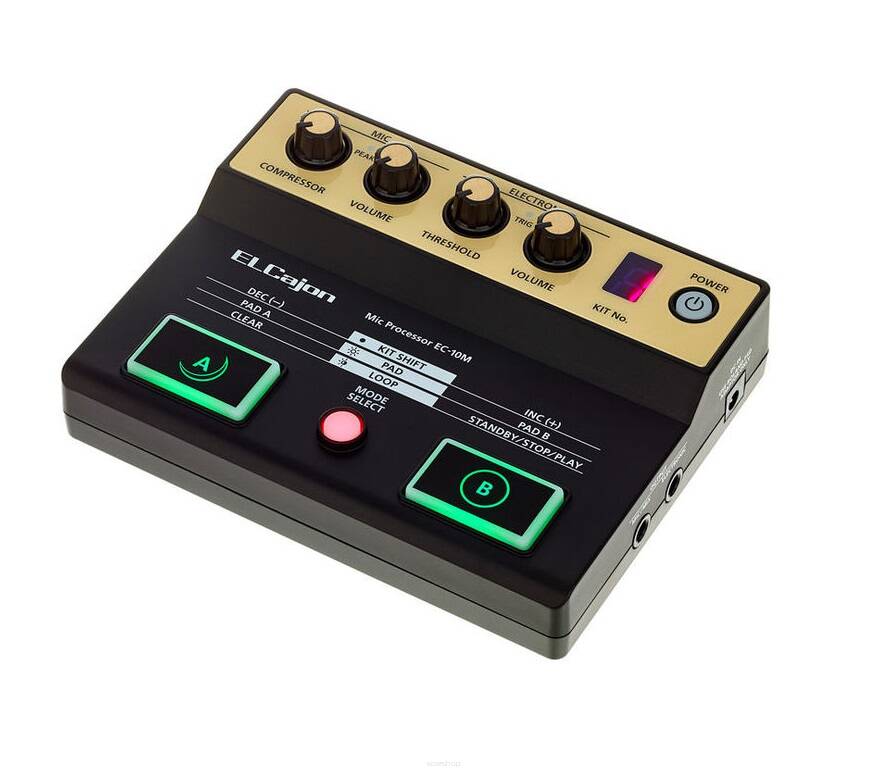 Roland ローランド　EC-10M カホンに新たな表現力をプラス！カホン専用マイク・プロセッサー