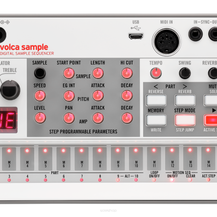 KORG VOLCA SAMPLE 2 sampler z analogowym isolatorem i portem USB