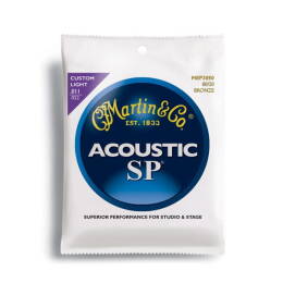 Martin Acoustic SP 80/20 Bronze Custom Light 11-52 MSP3050 struny do gitary akustycznej