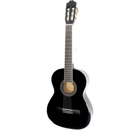 AMBRA VIVA BK czarna gitara klasyczna 4/4