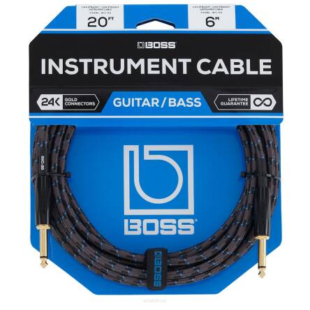 BOSS BIC-20 kabel instrumentalny 6m