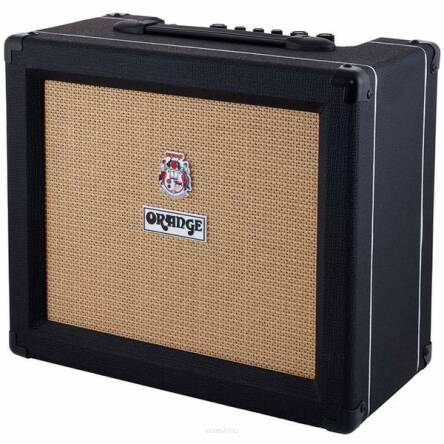 Orange CRUSH 35RT BK Dwukanałowy wzmacniacz tranzystorowy, 35 Watt, Reverb, Pętla efektów, CabSim, Custom 10