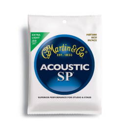 Martin Acoustic SP 80/20 Bronze Extra Light 10-47 MSP3000 struny do gitary akustycznej