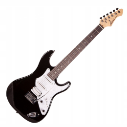 Aria Pro II 714-STD BK Black gitara elektryczna