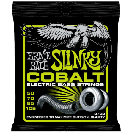 Ernie Ball EB 2732 seria 50-105 COBALT SLINKY BASS struny do gitary basowej  