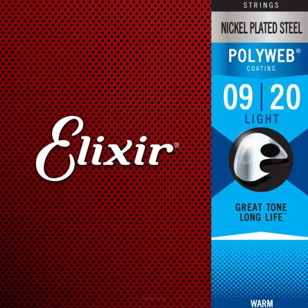 ELIXIR STRUNY DO BANJO POLYWEB 9- 9