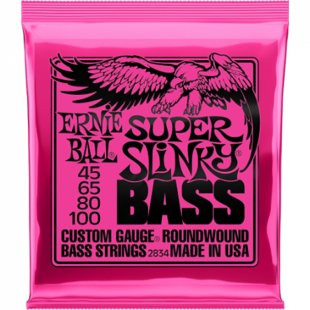 Ernie Ball EB 2834 45-100 struny do gitary basowej