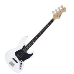 Aria STB-JB/B WH - gitara basowa Jazz Bass