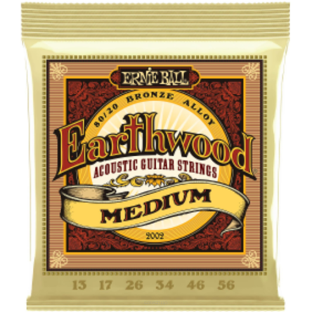 Ernie Ball 2002 Earthwood 13-56 struny do gitary akustycznej