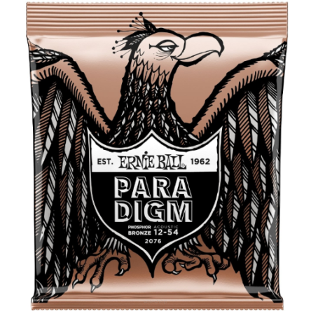 Ernie Ball EB 2076 12-54 PHOSPHOR BRONZE Seria PARADIGM struny do gitary akustycznej