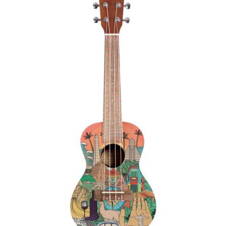 BAMBOO BU-23S Latin ukulele koncertowe