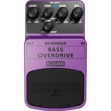 Behringer BOD400 overdrive do gitary basowej