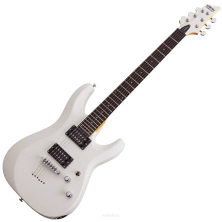 Schecter C6-Deluxe SWHT Satin White gitara elektryczna