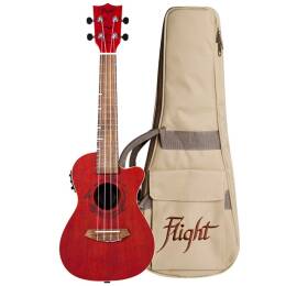 FLIGHT DUC380 CEQ CORAL elektroakustyczne ukulele koncertowe