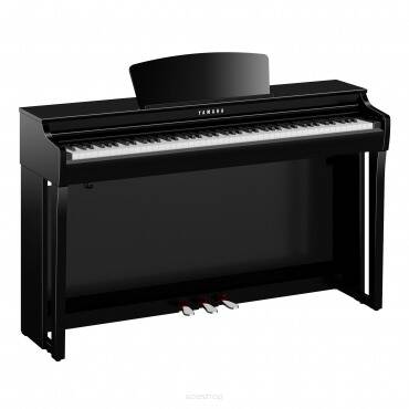 Yamaha CLP-725 PE Clavinova pianino cyfrowe czarny połysk