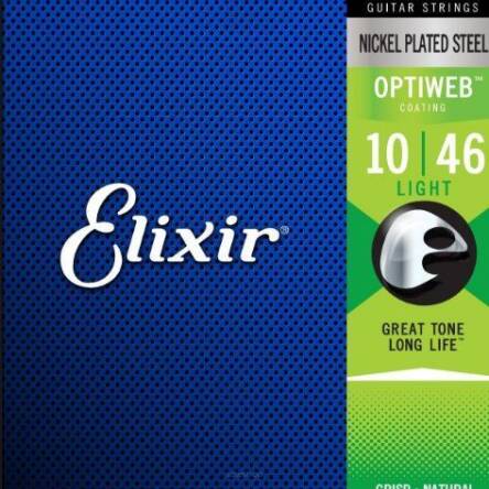 Elixir 19052 OptiWeb 10-46 struny do gitary elektrycznej