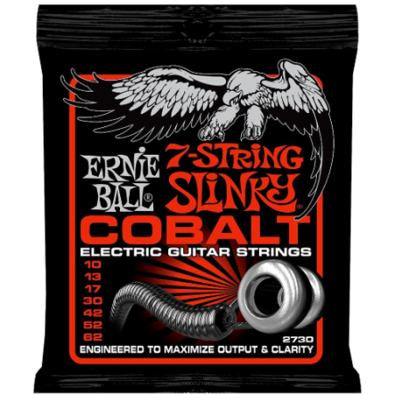 ERNIE BALL EB 2730 10/62 - struny do gitary elektrycznej 7-strunowej