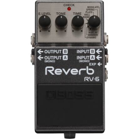 ギター BOSS Reverb RV-6 MusicExpert - BOSS RV-6 Reverb efekt gitarowy