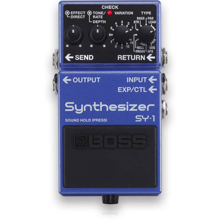 BOSS SY-1 Synthesizer efekt gitarowy