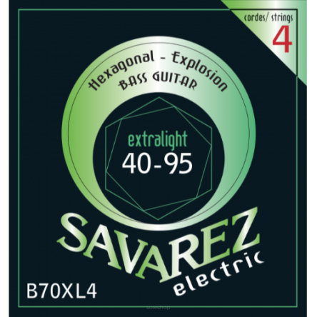 Savarez SA B70 XL4 40-95 Struny do gitary basowej