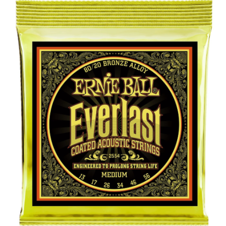 Ernie Ball EB 2554 EVERLAST 13-56 struny do gitary akustycznej