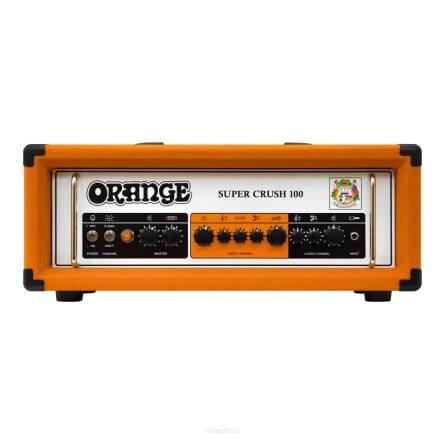 Orange SUPER CRUSH 100H wzmacniacz gitarowy, 2 kanały 100W pętla efektów, pomarańczowy