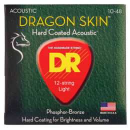 DR DSA 12/10-48 DRAGON SKIN 12-str struny do gitary 12-strunowej