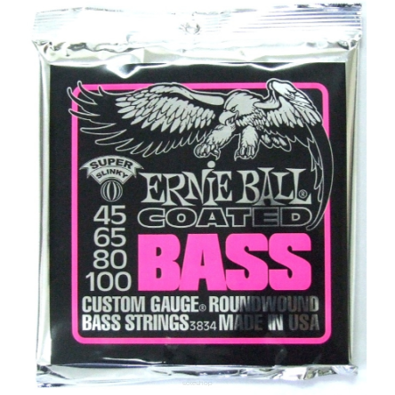 Ernie Ball EB 3834 45-100 struny do gitary basowej