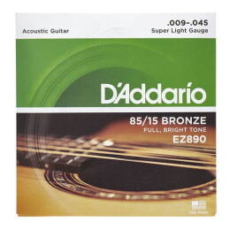 Struny D'Addario EZ890 Great American Bronze Extra Light 9-45 struny do gitary akustycznej