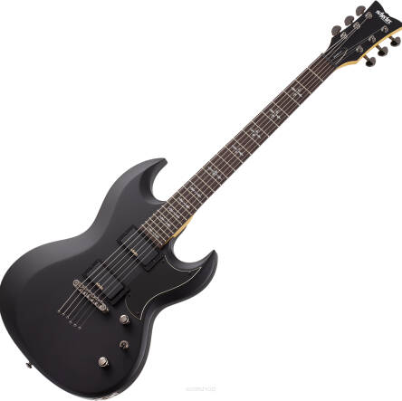 Schecter Demon S-II SBK Satin Black gitara elektryczna