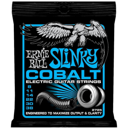 Ernie Ball 2725 COBALT 8-38 struny do gitary elektrycznej 