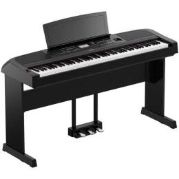 YAMAHA DGX-670 B pianino cyfrowe + statyw L-300 + pedały LP-1