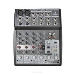 Behringer XENYX 802 mikser audio 8-kanałowy