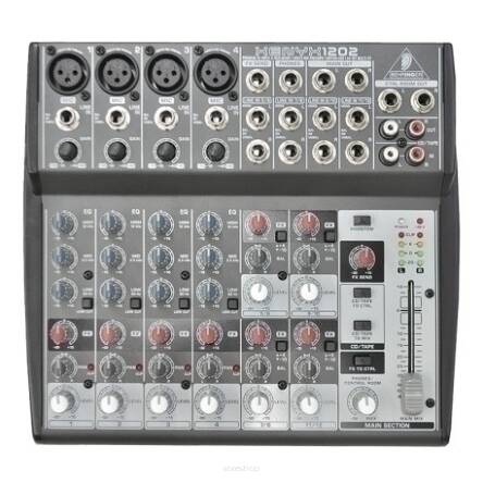 Behringer XENYX 1202 mikser audio 12-kanałowy