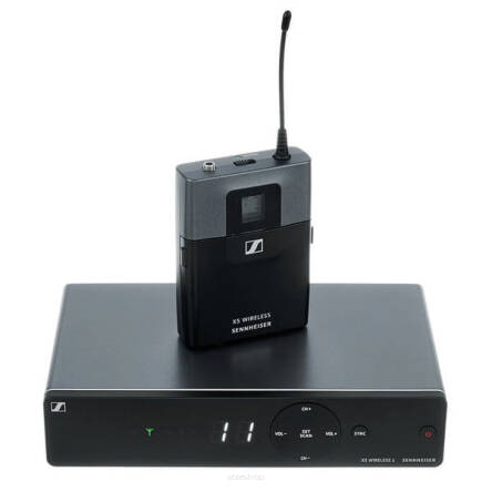 Sennheiser XSW 1-CI1-B - system bezprzewodowy dla gitarzystów. Zakres częstotliwości 614-638 MHz