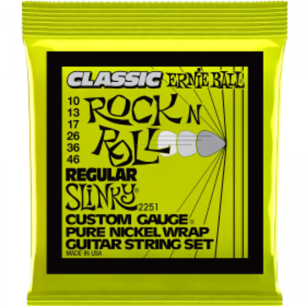 ERNIE BALL EB 2251 seria PURE NICKEL CLASSIC SLINKY