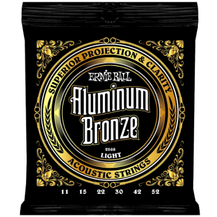 Ernie Ball EB 2568 Aluminium Bronze 11-52 struny do gitary akustycznej