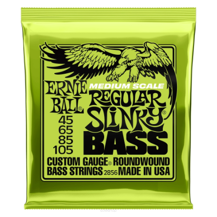 Ernie Ball EB 2856 45-105 MEDIUM SCALE struny do gitary basowej 