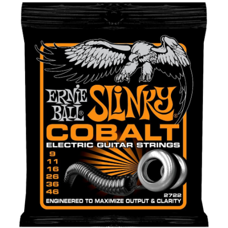 Ernie Ball 2722 Slinky Cobalt 9-46 struny do gitary elektrycznej