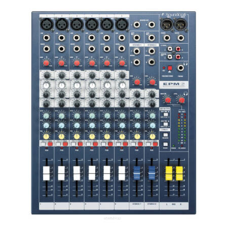 Soundcraft EPM6 - Analogowa konsoleta mikserska