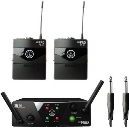 AKG WMS 40 MINI 2 DUAL Instrumental Set