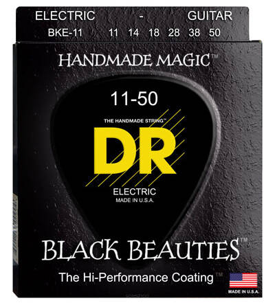 Struny DR Black Beauties Coated 11-50 (BKE-11)