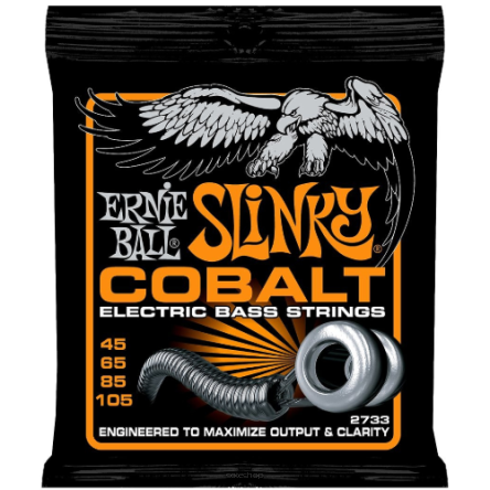 ERNIE BALL EB 2733 COBALT 45-105 struny do gitary basowej 