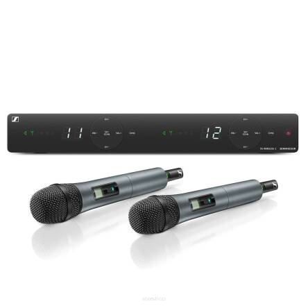 Sennheiser XSW 1-835 DUAL-B - ZESTAW BEZPRZEWODOWY WOKALOWY 614 - 638 MHz